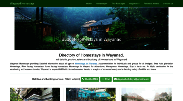 wayanadhomestays.com