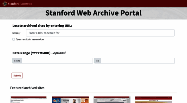 wayback.stanford.edu