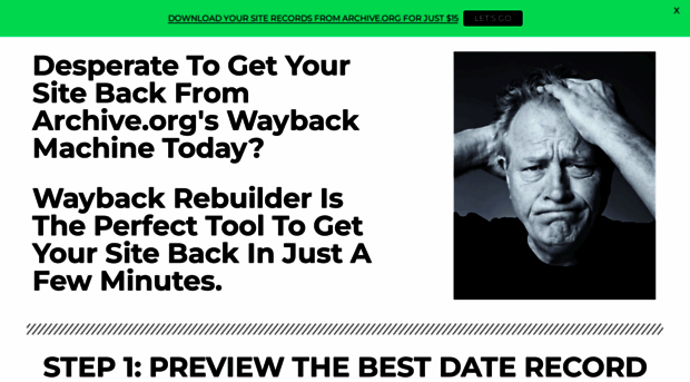 waybackrebuilder.com