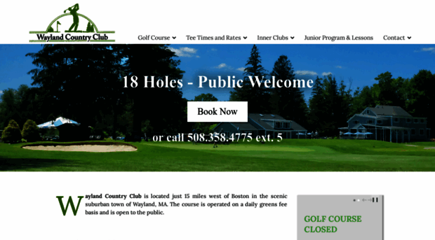 wayland-country-club.com