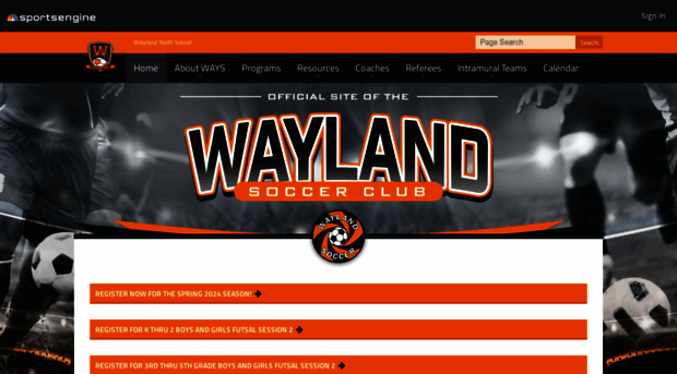 waylandsoccer.org