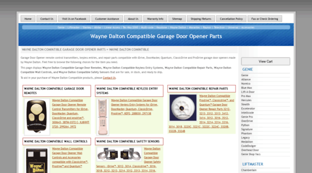 wayne-dalton.garage-door-opener-parts.com