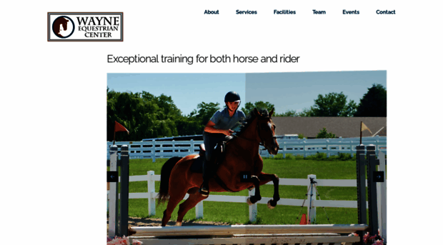 wayneequestriancenter.com
