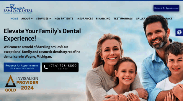 waynefamilydental.com