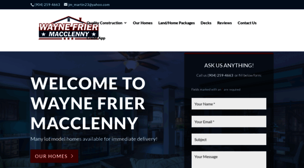 waynefriermacclenny.com