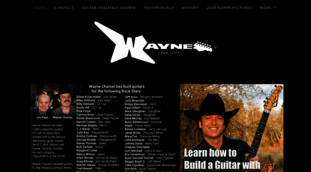 wayneguitars.com