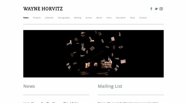 waynehorvitz.com