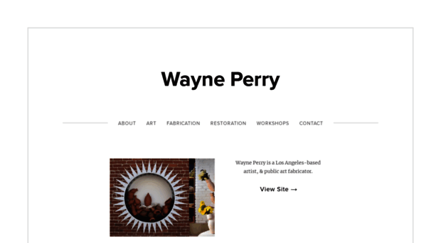 wayneperryart.com