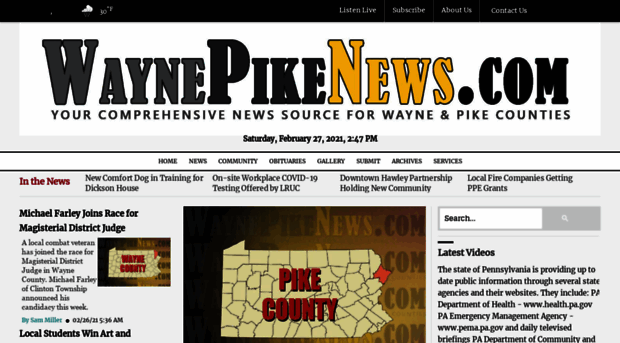 waynepikenews.com