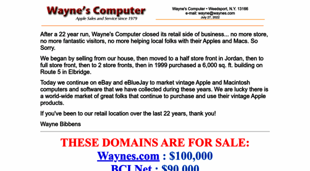 waynes.com