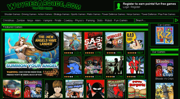 waynesarcade.com