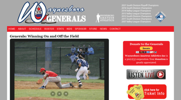 waynesborogenerals.net