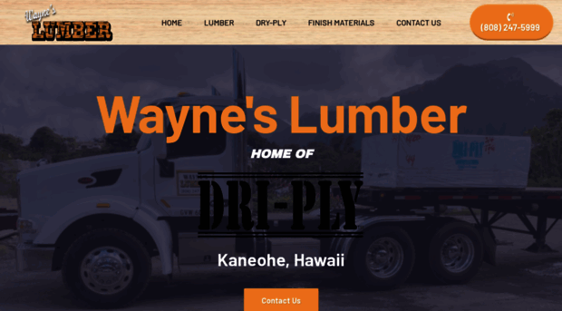 wayneslumberhawaii.com