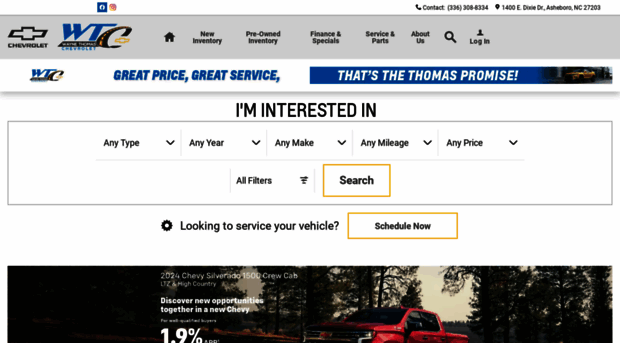 waynethomaschevrolet.com