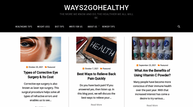 ways2gohealthy.com