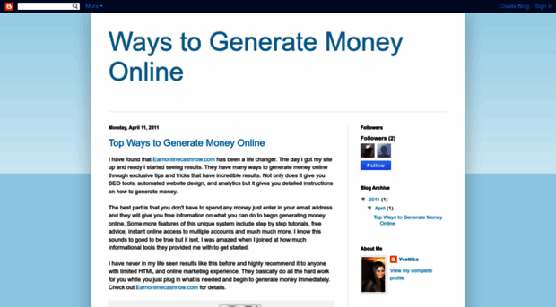 waystogeneratemoney.blogspot.com