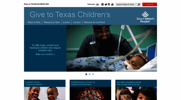 waystogive.texaschildrens.org