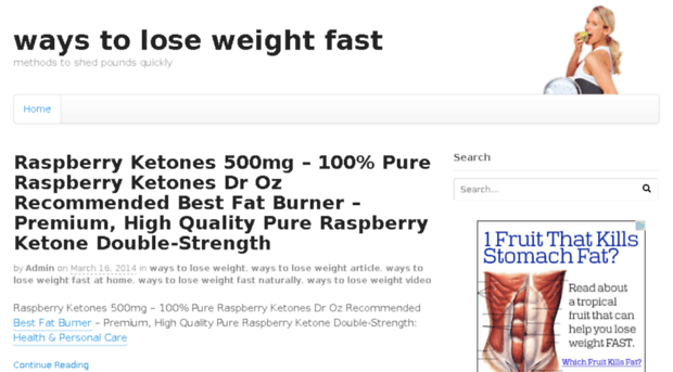 waystoloseweightfastx.com