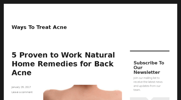 waystotreatacne.com