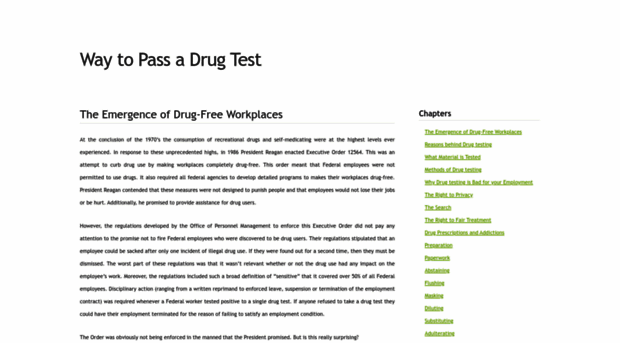 waytopassadrugtest.com
