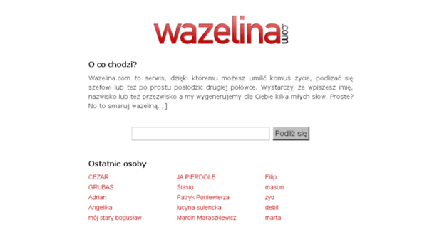 wazelina.com