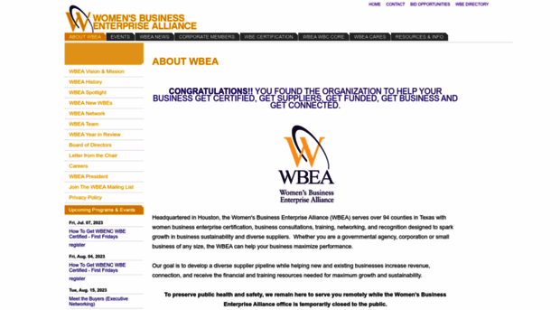 wbea-texas.org