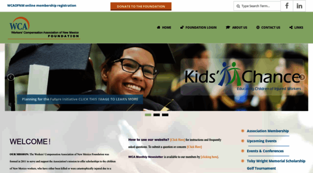 wcaofnmfoundation.com