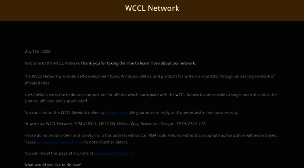 wcclnetwork.com