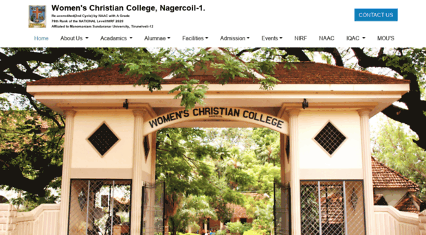 wccnagercoil.edu.in