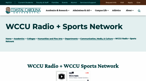 wccuradio.com