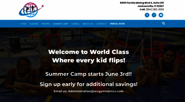 wcgymnastics.com