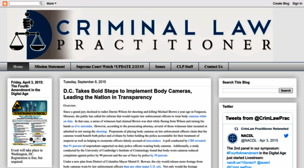 wclcriminallawbrief.blogspot.com