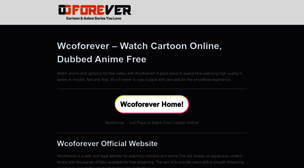 wcoforever.watch