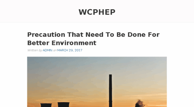 wcphep.org