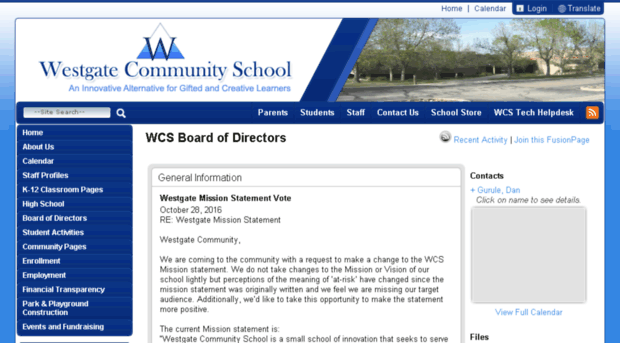 wcs-board-of-directors.westgateschool.org