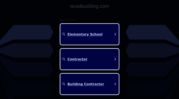 wcsdbuilding.com