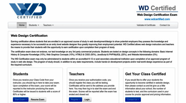 wdcertified.com