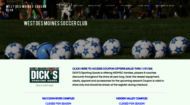 wdmsoccerclub.org