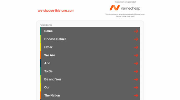 we-choose-this-one.com