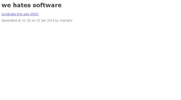 we.hates-software.com