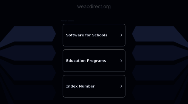 weacdirect.org
