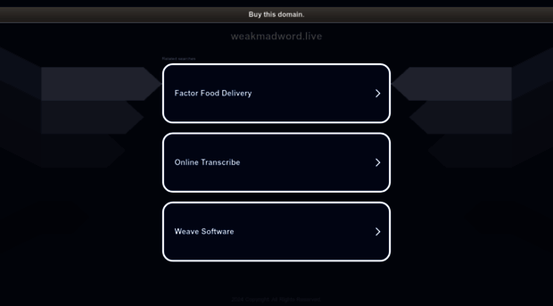 weakmadword.live