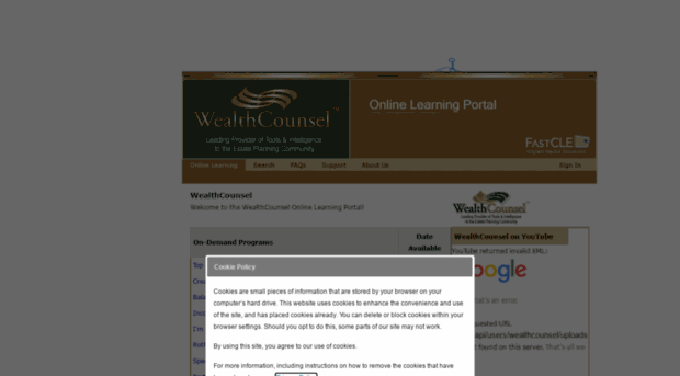 wealthcounsel.fastcle.com