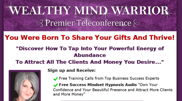 wealthymindwarriorteleconference.com