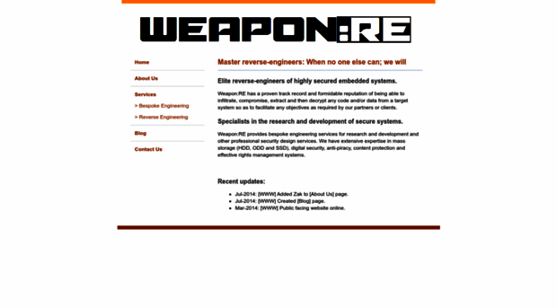 weaponre.com