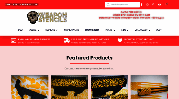 weaponstencils.com