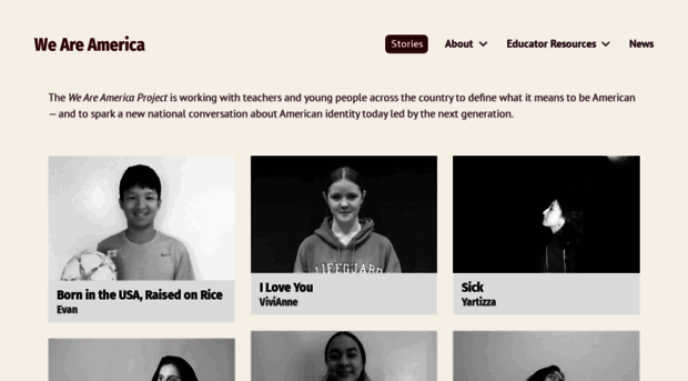 weareamericaproject.com