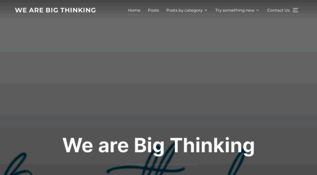 wearebigthinking.com