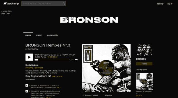 wearebronson.bandcamp.com