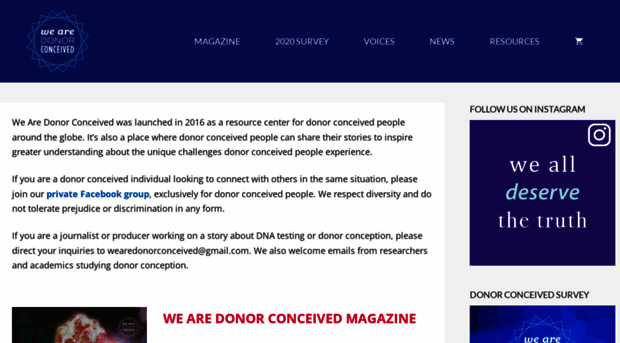 wearedonorconceived.com